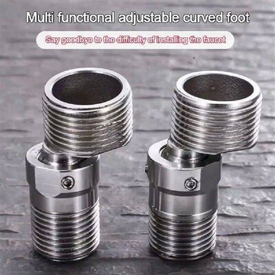 Stainless Steel Angled Curved Foot Angle Adjustment Wall