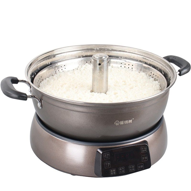 低糖电饭锅控少糖家用智能全自动升降预约煮饭米汤分离不锈钢火锅