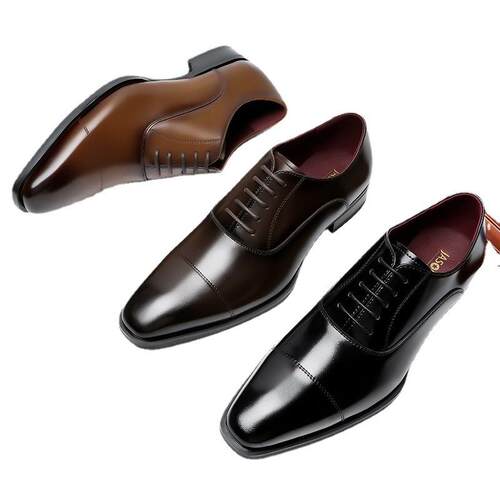Plus Size Mens Dress Shoes Leather Business Wedding Shoes