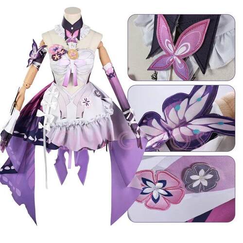 Castorice Cosplay Costume Honkai Star Rail Carnival Uniform