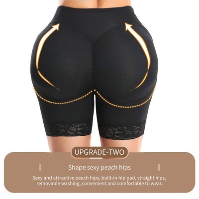 Butt Lifter Shapewear Shorts Women Fake Booty Hip Enhancer B