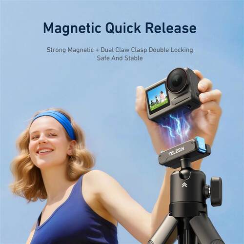 Mini Selfie Stick Tripod Portable Quick Release Aluminum all