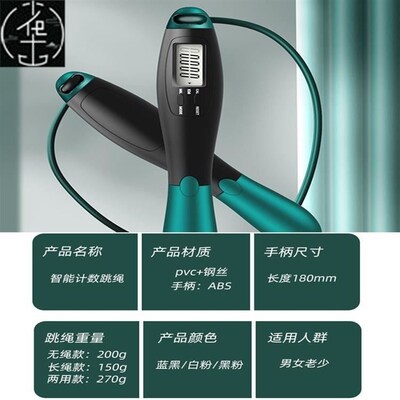 Jump Rope Skip Fast Speed Counting Skipping Jumping Exercise