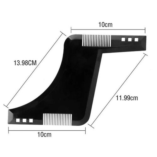 Men Beard Comb Beard Care Template Beard Brush Moustache Mou