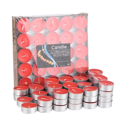 50pcs/Pack Flameless Candles Tea Lights Candle Tealight
