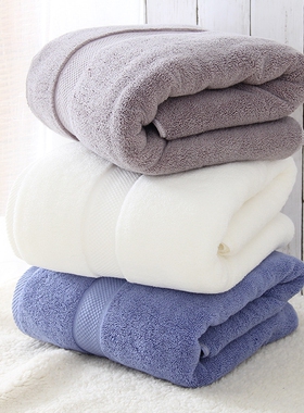 80*160cm纯棉加厚浴巾800g Bath Towel Cotton Large Beach Towel