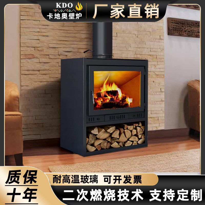 法式壁炉真火燃木柴家用农村自建房别墅民宿烤火取暖匠人火炉定制