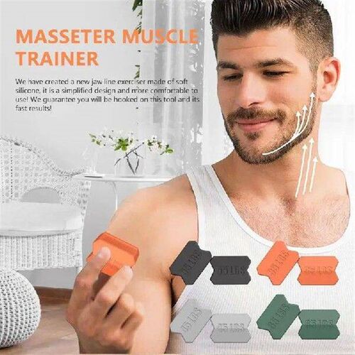 2pcs Jaw Exerciser Jawline Exercise Face Line Chin Neck