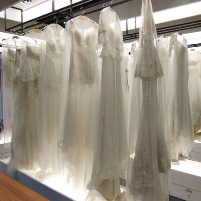 High-grade Lengthen 2M/2.5M Soft Tulle Wedding Dress Dust ve