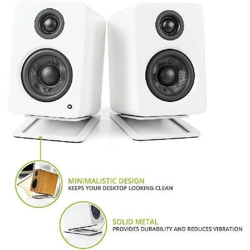 Desktop Speaker Stand Metal Audio Bracket Tabletop Holder
