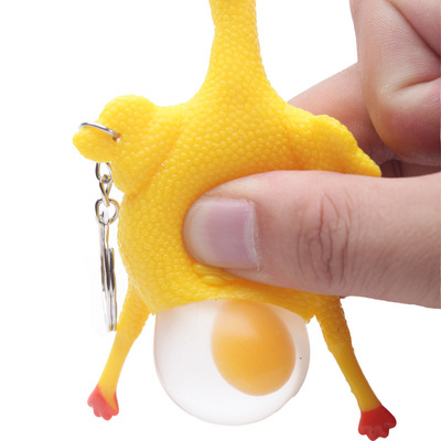 Funny Hens laying egg Toy Kids Birthday Party Favor Hallowee