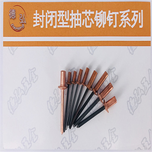 铜封闭型圆头抽芯铆钉铜帽不锈钢铆钉直径 3.0/3.2/.0/.8