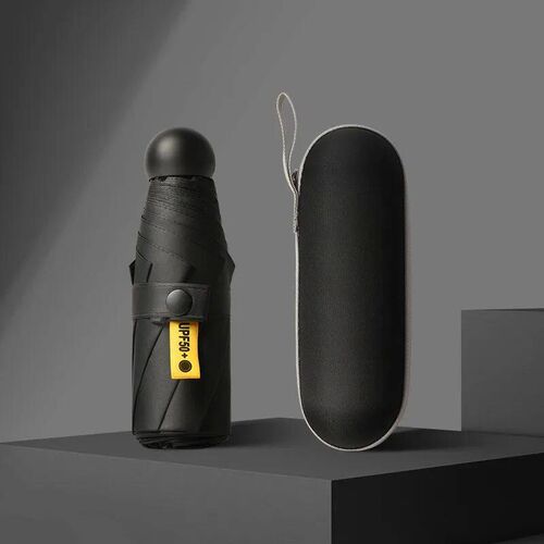 Capsule Umbrella with Case for Women Sunny and Rainy Rainpro