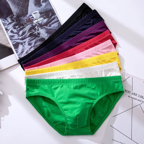 Man Undrewear Autumn And Winter Mens Briefs Cotton Underpan