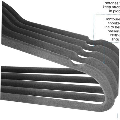 Non slip velvet clothes hanger dress Coat Hanger holder rack