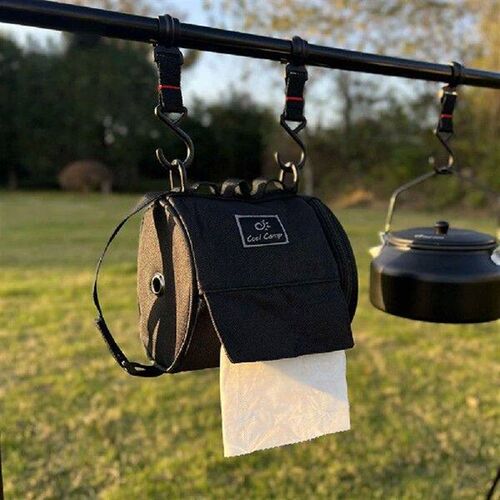 Portable Outdoor Camping Tissue Case with Hook Toilet Paper