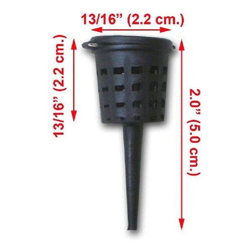 10Pcs Plant Fertilizer Baskets with Lid Orchid Cultivate