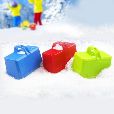Winter Block Mold Funny Plastic Castle Foundation Brick Outd