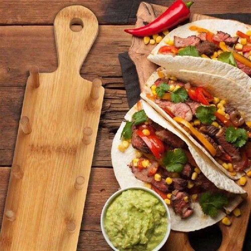 Tacos Holder Rack Mexico Stand Tacos Tray Plate Material