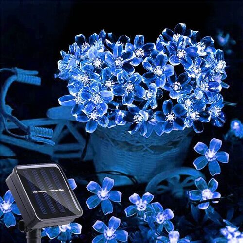 Solar Garden Light Flower Outdoor Solar  String Lights Water