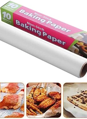 5M/10M/20M/35M Non-stick Baking Paper Sheet Wax Parchment Pa