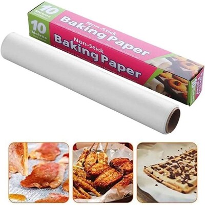 5M/10M/20M/35M Non-stick Baking Paper Sheet Wax Parchment Pa