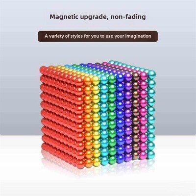 巴基球1000星球魔法磁铁磁性球