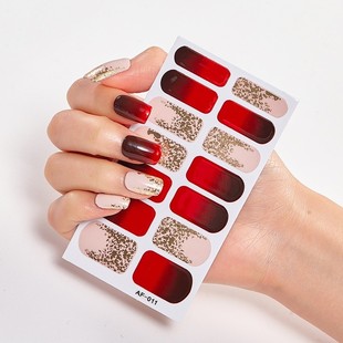 Full Cover Nail Stickers Nail Polish Nail Decoration Nails