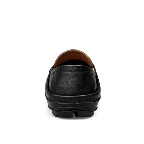Summer Men Casual Shoes Leather Moccasins Breathable Slip on