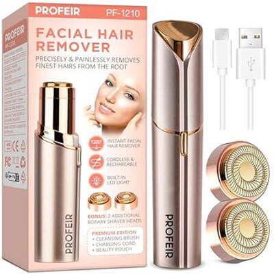 Facial Hair Removal for Women: Hair Removal Device - Rech