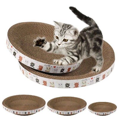 Corrugated Design Cat Scratching Board Cat Bed Pet