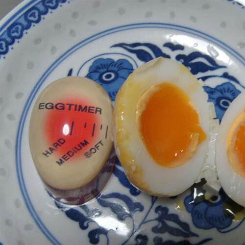 1 Color Changing Egg Timer Resin Material Perfect Boiled Egg