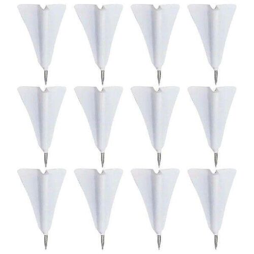 12 Pcs Aircraft Pushpin Corkboard Small Thumbtacks Flag