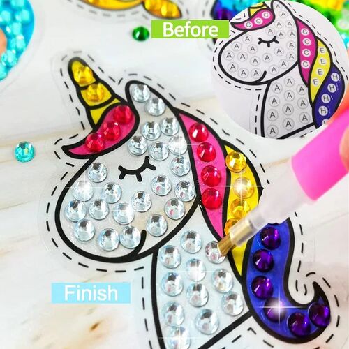 Children Big Gem Diamond Painting Kit Create Your Own ers Cr