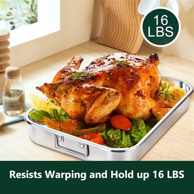 Turkey Roasting Pan Grill roast chicken and ham Bakeware