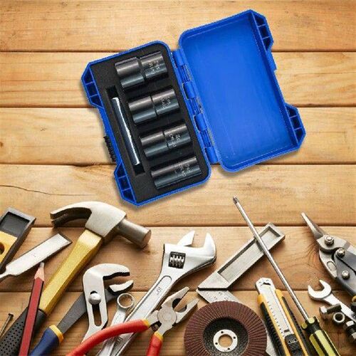 5 Pcs/Box Bolt and Lug Nut Extractor Socket Tools 1/2inch