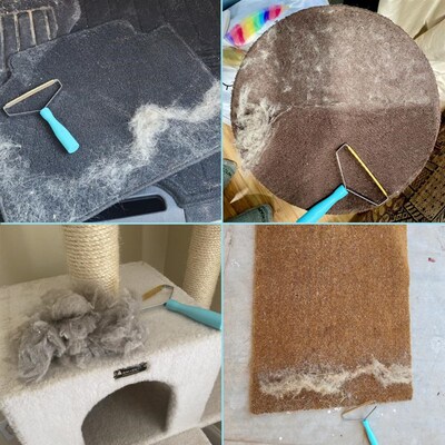 Pet Hair Removal Tool Cat Fur Remover Couch Pet Towers Rugs