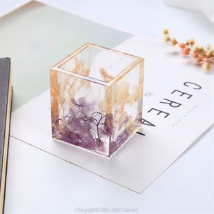 Silicone Mold Epoxy Resin DIY Pen Container Organizer