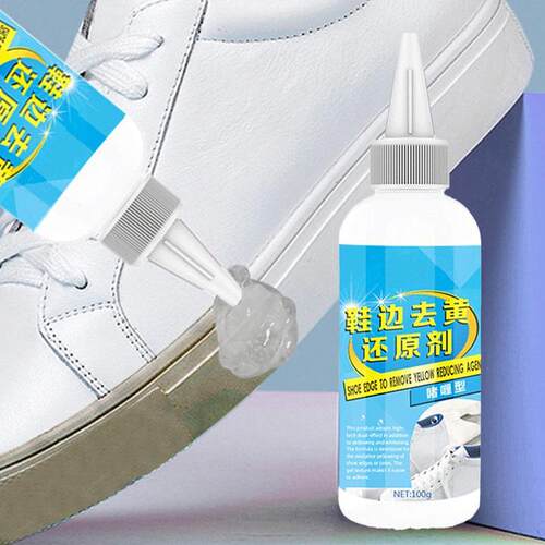 100g White Shoe Whitening Cleaner Decontamination Whitening