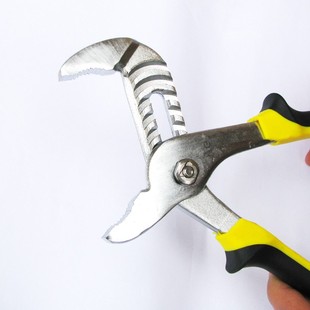 欧克多功能水泵钳水管钳10寸活动管子钳扳手大口钳万用开口管钳子