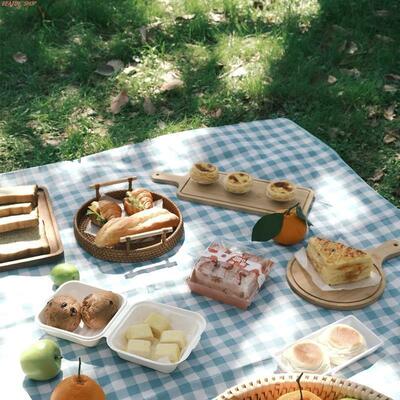 Outdoor Thicken Pad Blanket Camping Beach Plaid Picnic Mat