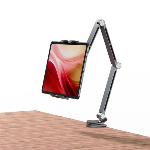Kimdoole Tablet Desktop Cantilever Bracket Supports Table Mo