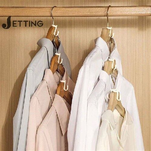 50PCS Mini Hangers For Closet Connectors, Hooks Cascade