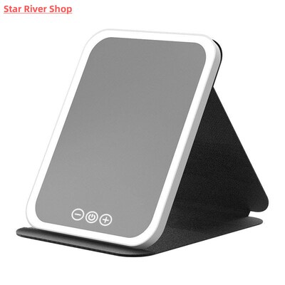 LED Dimmable Makeup Mirror 3 Colors Light Modes Adjust Brigh