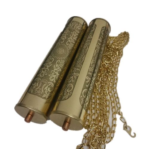 老式落地钟挂钟装饰钟锤空心锤立钟铝制花面锤带链条机械钟表配件