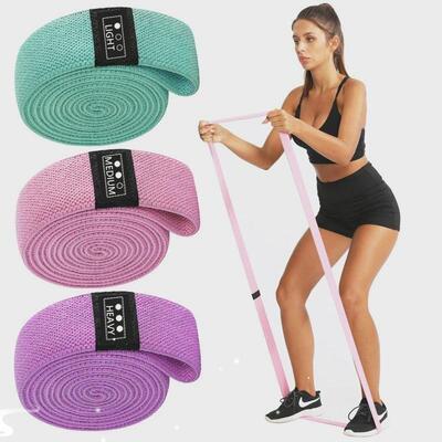 long Booty Band Hip Circle Loop Resistance Band Workout