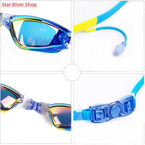 Swimming Goggles for Kids Professional Silicone Racing stand