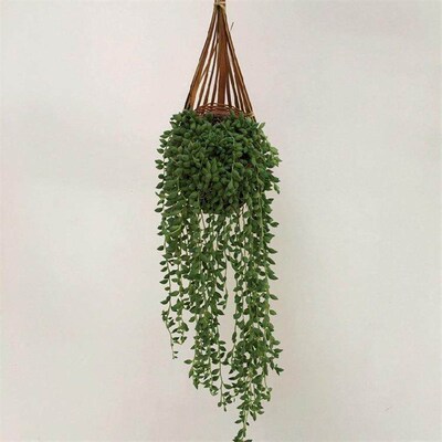 Artificial Succulents Plants Hanging Wall Decor Home Garden
