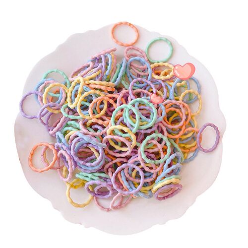 multicolor headband female child cute rubber band hair rope