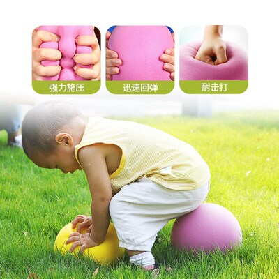 Squeezable Mute Bouncing Basketball Indoor Silent Ball Toys